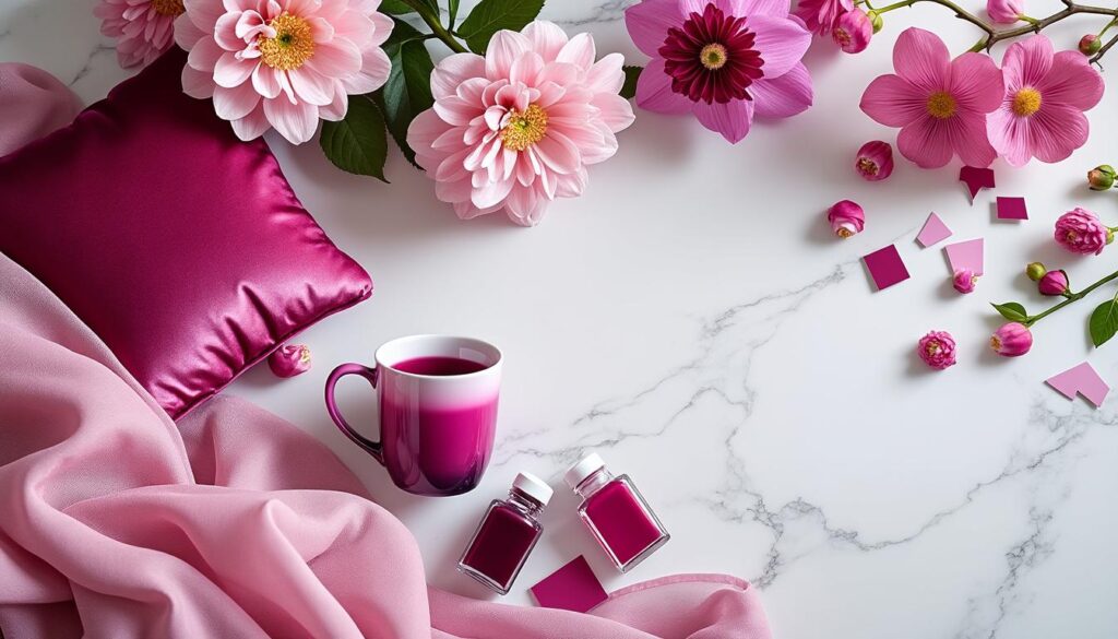 découvrez les différentes nuances de la couleur magenta et apprenez ses multiples usages dans le design, la mode et l'art.