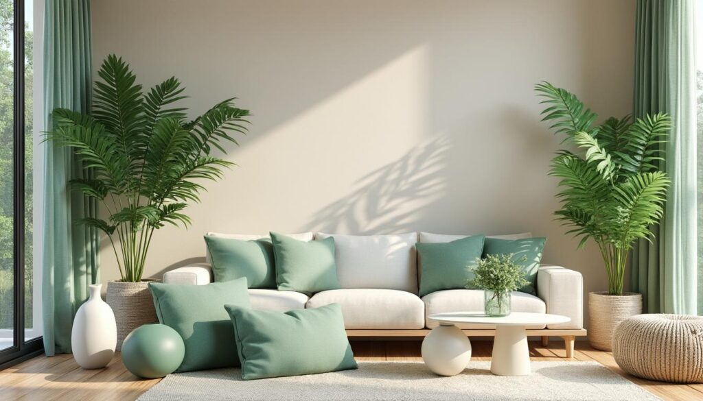 découvrez comment utiliser la couleur complémentaire vert d'eau pour sublimer et harmoniser vos espaces, en apportant fraîcheur et élégance à votre décoration intérieure.