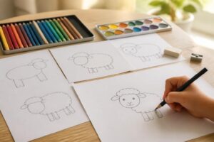 apprenez à dessiner des moutons facilement grâce à nos astuces simples et adaptées aux débutants. suivez notre guide étape par étape pour créer de jolis dessins de moutons en un rien de temps.