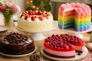 découvrez des idées gourmandes de recettes de gâteaux d'anniversaire pour satisfaire toutes vos envies, faciles à réaliser et délicieuses pour toutes les occasions.