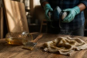 découvrez les dangers potentiels de l'huile de lin pour bois et les précautions essentielles à prendre pour une utilisation en toute sécurité.
