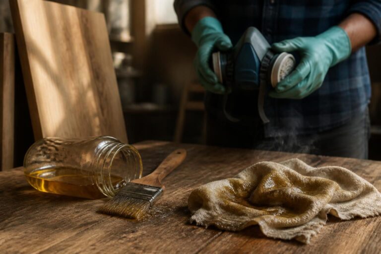 découvrez les dangers potentiels de l'huile de lin pour bois et les précautions essentielles à prendre pour une utilisation en toute sécurité.
