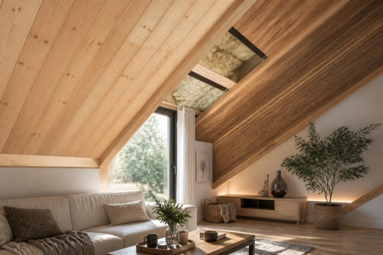 découvrez comment choisir le lambris idéal pour votre toiture afin d'obtenir un plafond à la fois esthétique et performant en isolation.