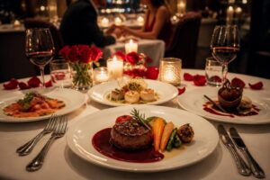 découvrez notre menu st valentin gastronomique, spécialement conçu pour une soirée inoubliable à deux. savourez des plats raffinés dans une ambiance romantique et créez des souvenirs précieux avec votre moitié.