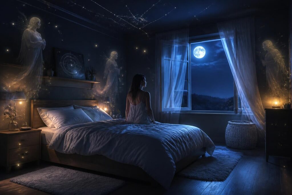 découvrez la signification spirituelle de se réveiller plusieurs fois dans la nuit et les messages cachés que votre âme cherche à vous transmettre pour mieux comprendre votre chemin de vie.