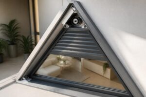 découvrez nos solutions pratiques et conseils d'installation pour volet roulant adapté aux fenêtres triangulaires, alliant fonctionnalité et esthétisme.