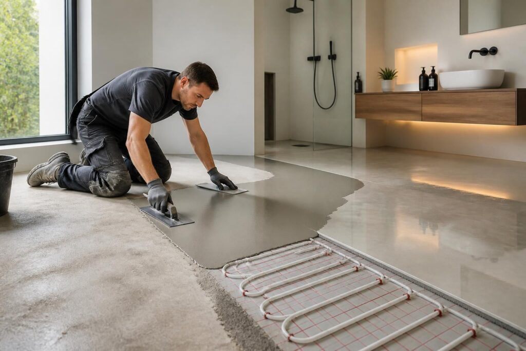 découvrez nos conseils pratiques pour réussir la pose de béton ciré sur un plancher chauffant, alliant esthétique et confort thermique pour votre intérieur.