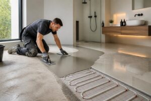 découvrez nos conseils pratiques pour réussir la pose de béton ciré sur un plancher chauffant, alliant esthétique et confort thermique pour votre intérieur.