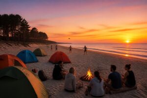 découvrez les meilleurs emplacements pour planter votre tente face à l’océan dans un camping plage au sud de biscarrosse. profitez du cadre idyllique entre sable fin et vagues, idéal pour des vacances nature et détente en bord de mer.