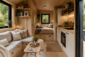 découvrez comment optimiser l’espace de votre chalet bois de 20m2 pour créer un coin cosy et fonctionnel, alliant confort et praticité dans un petit espace.