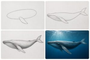 apprenez à dessiner une baleine facilement grâce à notre guide étape par étape spécialement conçu pour les débutants. suivez nos conseils simples et créatifs pour maîtriser ce dessin marin.