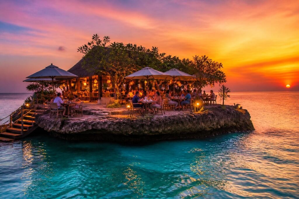 découvrez rock restaurant à zanzibar, un lieu unique où savourez des plats exquis dans un cadre spectaculaire au cœur de l'océan. une expérience culinaire inoubliable vous attend.