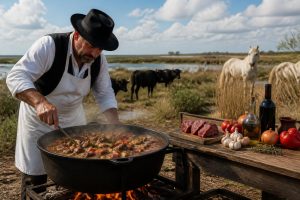 découvrez l'histoire authentique de la gardiane de taureau, un plat traditionnel de camargue, accompagné d'une recette originale pour le savourer chez vous.