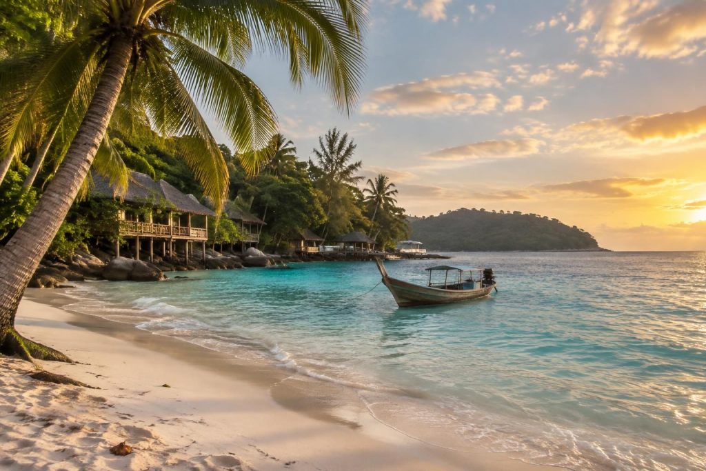 découvrez koh rong sanloem, une île cambodgienne aux plages paisibles, idéale pour ralentir, profiter de la nature et savourer le temps qui passe.