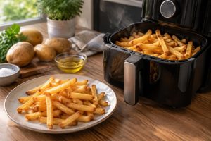 découvrez le temps de cuisson idéal pour des frites croustillantes au airfryer, ainsi que nos conseils pour les réussir à tous les coups.